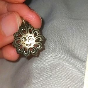 USED James Avery Sun Charm